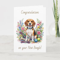 Herzlichen Glückwunsch zu Ihrem neuen Beagle