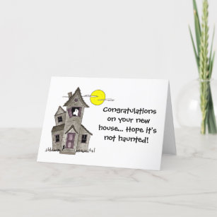 Herzlichen Glückwunsch zu Ihrem neuen Haus - Funny Dankeskarte