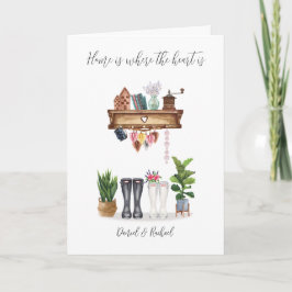 Herzlichen Glückwunsch zu Ihrem neuen Haus Karte