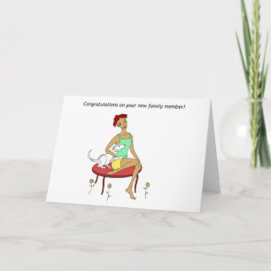 Herzlichen Glückwunsch zu Ihrem neuen Hund Karte