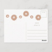 Herzlichen Glückwunsch zu Ihrem neuen Kleinen Postkarte (Rückseite)