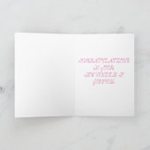 Herzlichen Glückwunsch zu Ihrem neuen Paket Welpe! Karte (Innenseite)