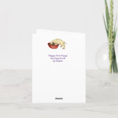 Herzlichen Glückwunsch zu Ihrem neuen Welpe 🐶 Dankeskarte (Rückseite)