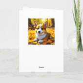 Herzlichen Glückwunsch zu Ihrem neuen Welpe Karte (Rückseite)