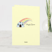 Herzlichen Glückwunsch zu Ihrem neuen Welpe Karte (Rückseite)