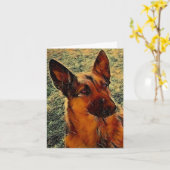 Herzlichen Glückwunsch zu Ihrem neuen Welpen! Karte (Gelbe Blume)