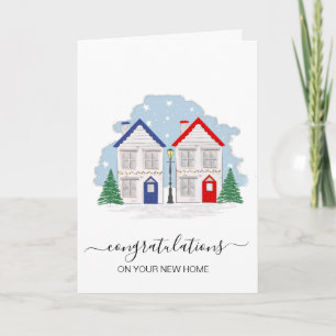 Herzlichen Glückwunsch zu Ihrem neuen Zuhause Real Karte