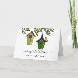 Herzlichen Glückwunsch zu Ihrem neuen Zuhause Real Karte