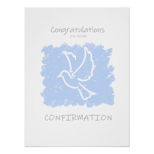 Herzlichen Glückwunsch zu Ihrem Plakat der Bestäti Poster (Vorderseite)