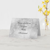 Herzlichen Glückwunsch zu Ihrem Reiki-Engagement Karte (Gelbe Blume)