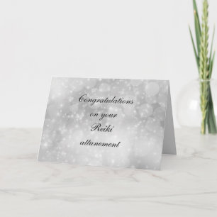 Herzlichen Glückwunsch zu Ihrem Reiki-Engagement Karte