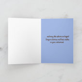 Herzlichen Glückwunsch zu Ihrem Ruhestandswanderwe Karte (Innenseite)