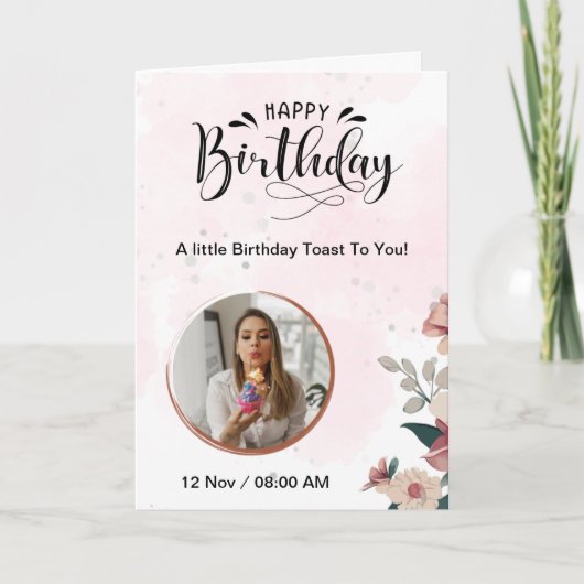 Herzlichen Glückwunsch zu Ihrem Sondertag Karte (Vorderseite)