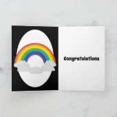 Herzlichen Glückwunsch zu Ihrem Stolperkarte. Karte (Innenseite)