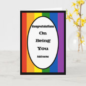 Herzlichen Glückwunsch zu Ihrem Stolperkarte. Karte (Gelbe Blume)