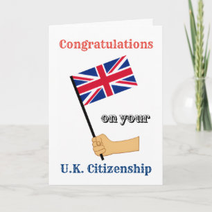 Herzlichen Glückwunsch zu Ihrem UK Citizenship Uni Karte