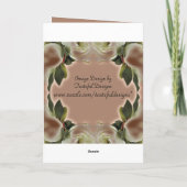 Herzlichen Glückwunsch zu Ihren Verlobung Cards Karte (Rückseite)