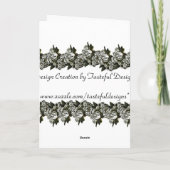 Herzlichen Glückwunsch zu Ihren Verlobung Cards Karte (Rückseite)