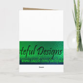 Herzlichen Glückwunsch zu Ihren Verlobung Cards Karte (Rückseite)