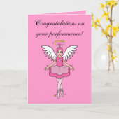 Herzlichen Glückwunsch zu Ihrer Dance-Erwägung Ang Karte (Gelbe Blume)