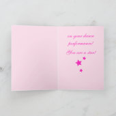 Herzlichen Glückwunsch zu Ihrer Dance-Erwägung Karte (Innenseite)