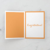 Herzlichen Glückwunsch zu Ihrer Erfolgskarte Karte (Innenseite)