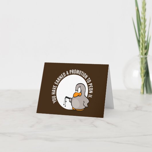 Herzlichen Glückwunsch zu Ihrer gut verdienten Wer Karte (Vorderseite)