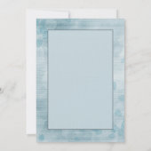 Herzlichen Glückwunsch zu Ihrer Hochzeit Blumenstr Mitteilungskarte (Rückseite)