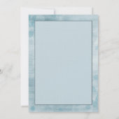 Herzlichen Glückwunsch zu Ihrer Hochzeit Blumenstr Mitteilungskarte (Rückseite)