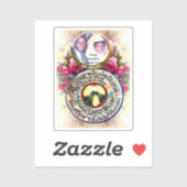 Herzlichen Glückwunsch zu Ihrer Hochzeit Custom-Cu Aufkleber (Blatt)