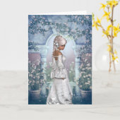 Herzlichen Glückwunsch zu Ihrer Hochzeit mit der S Karte (Gelbe Blume)