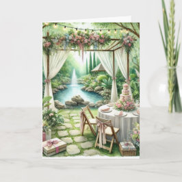 Herzlichen Glückwunsch zu Ihrer Hochzeitskarte Karte