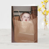 Herzlichen Glückwunsch zu Ihrer Lieferung! Karte (Gelbe Blume)