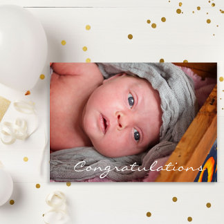 Herzlichen Glückwunsch zu Ihrer neuen Baby Boy Car Karte