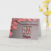 Herzlichen Glückwunsch zu Ihrer neuen britischen S Karte (Gelbe Blume)