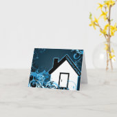 Herzlichen Glückwunsch zu Ihrer neuen Zuhause : Hi Karte (Gelbe Blume)