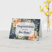 Herzlichen Glückwunsch zu Ihrer neuen Zuhause Karte (Gelbe Blume)