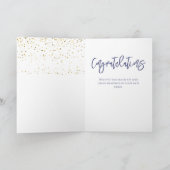 Herzlichen Glückwunsch zu Ihrer neuen Zuhause Karte (Innenseite)