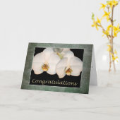 Herzlichen Glückwunsch zu Ihrer neuen Zuhause! Karte (Gelbe Blume)