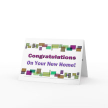 Herzlichen Glückwunsch zu Ihrer neuen Zuhause!