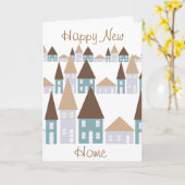 Herzlichen Glückwunsch zu Ihrer neuen Zuhause Karte (Gelbe Blume)