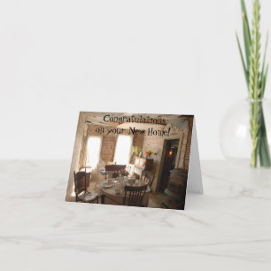 Herzlichen Glückwunsch zu Ihrer neuen Zuhause Karte