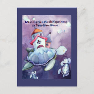 Herzlichen Glückwunsch zu Ihrer neuen Zuhause Post Ankündigungspostkarte