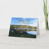 Herzlichen Glückwunsch zu Ihrer Pension, Boote, Se Karte (Rückseite)