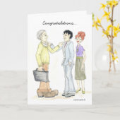 Herzlichen Glückwunsch zu Ihrer Pensionierung Karte (Gelbe Blume)