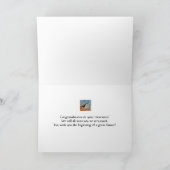 Herzlichen Glückwunsch zu Ihrer Pensionierung Karte (Innenseite)