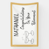 Herzlichen Glückwunsch zu Ihrer Personalisierten P Banner (Vertikal)