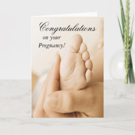 Herzlichen Glückwunsch zu Ihrer Schwangerschaftska Karte