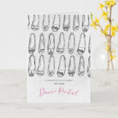 Herzlichen Glückwunsch zu Ihrer Tanzabend Erwägung Karte (Gelbe Blume)