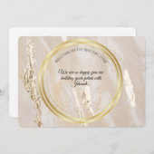 Herzlichen Glückwunsch zu Ihrer Taufkarte (Vorne/Hinten)